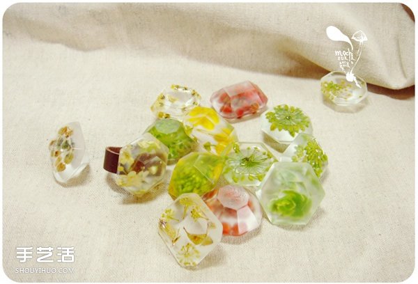 嵌花樹脂的制作方法 手工樹脂嵌花DIY教程 - m.timenetsule.com