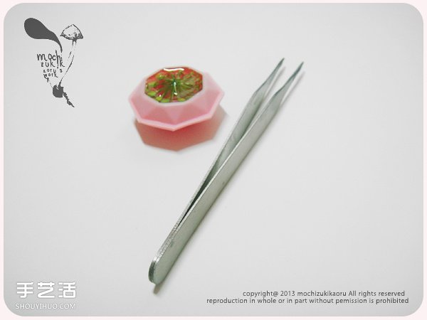 嵌花樹脂的制作方法 手工樹脂嵌花DIY教程 - m.timenetsule.com