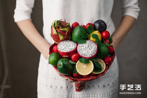 可食用蔬果手捧花 吃貨們眼睛都為之一亮啦! - m.timenetsule.com
